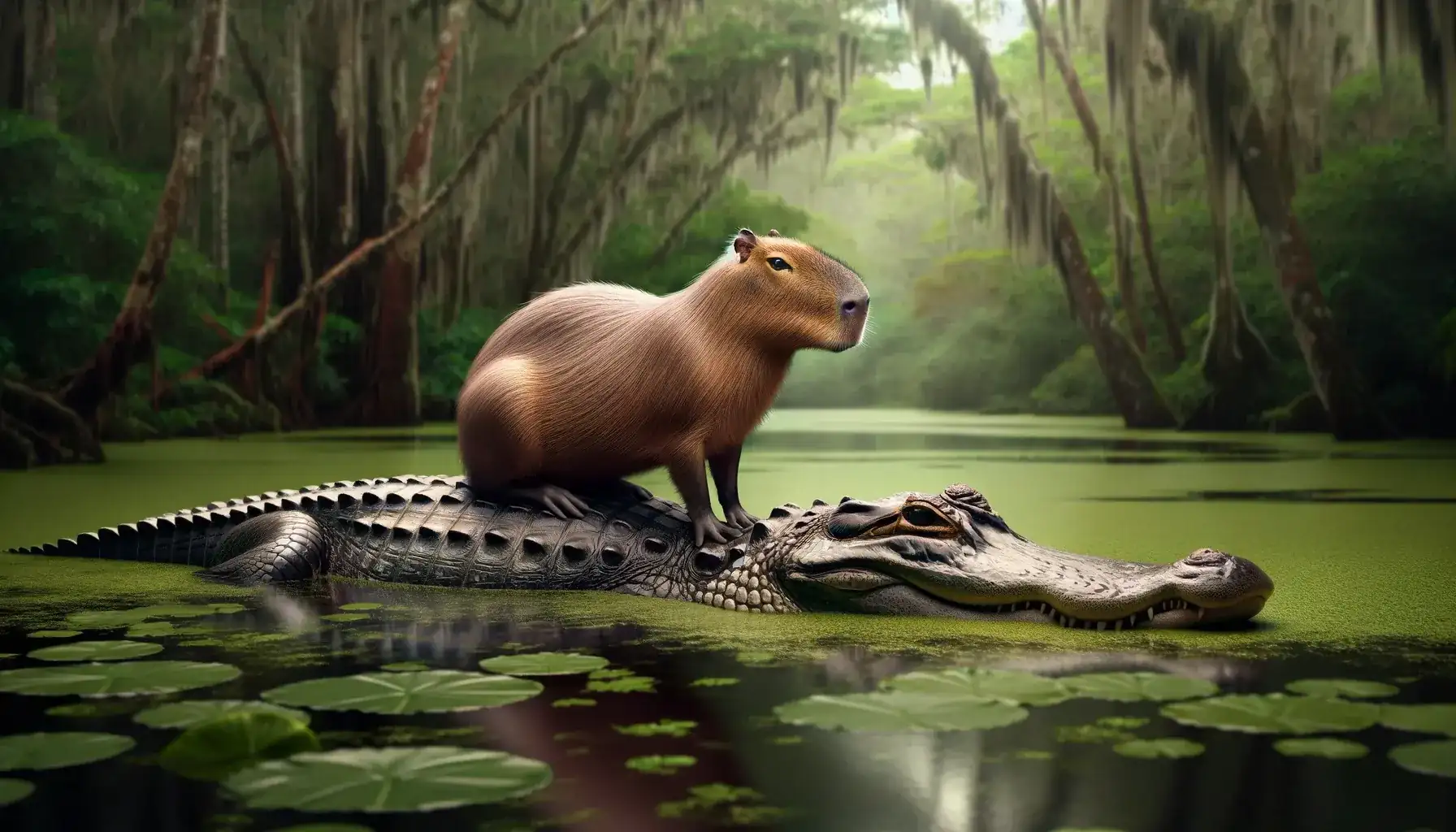 Why Do Capybaras Ride Alligators?